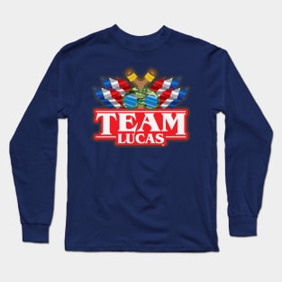 Stranger Teams: Lucas Long Sleeve T-Shirt